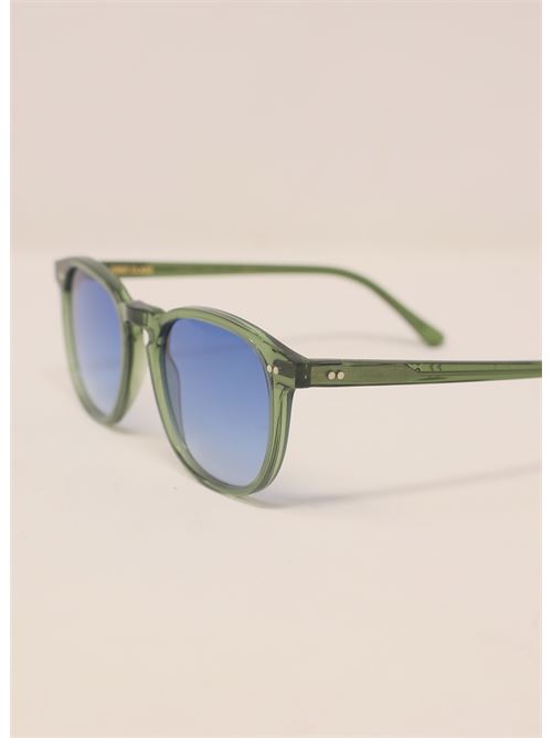 transparent green frame glasses Capri People | TIBERIOVERDE